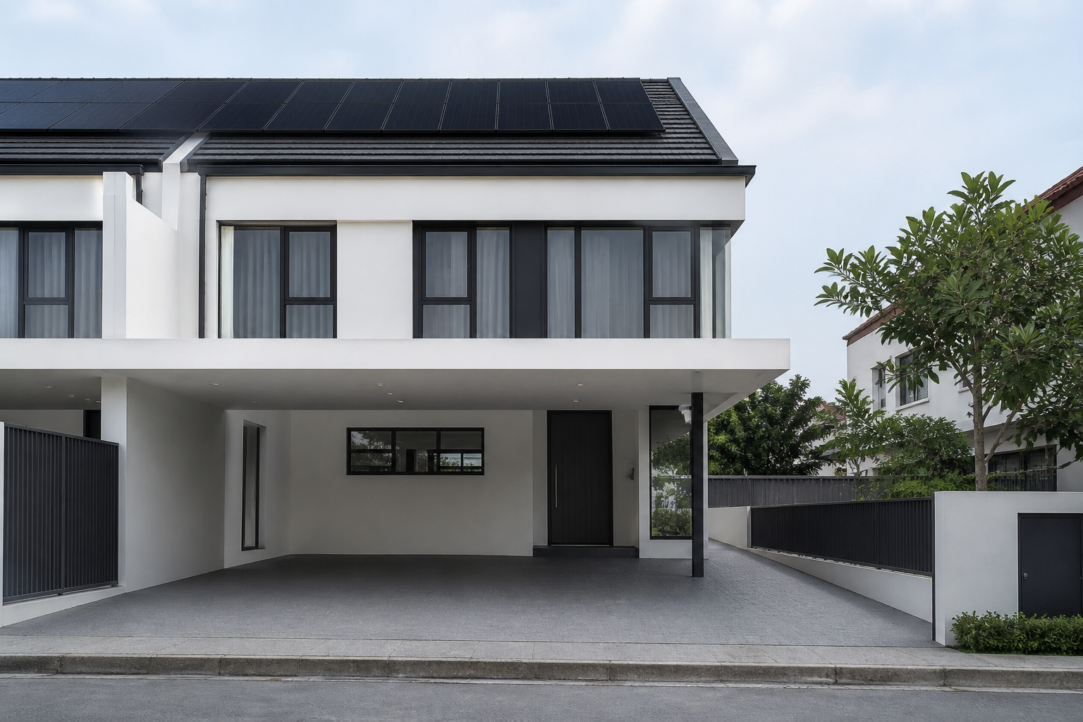 Sunollo solar installation on landed property