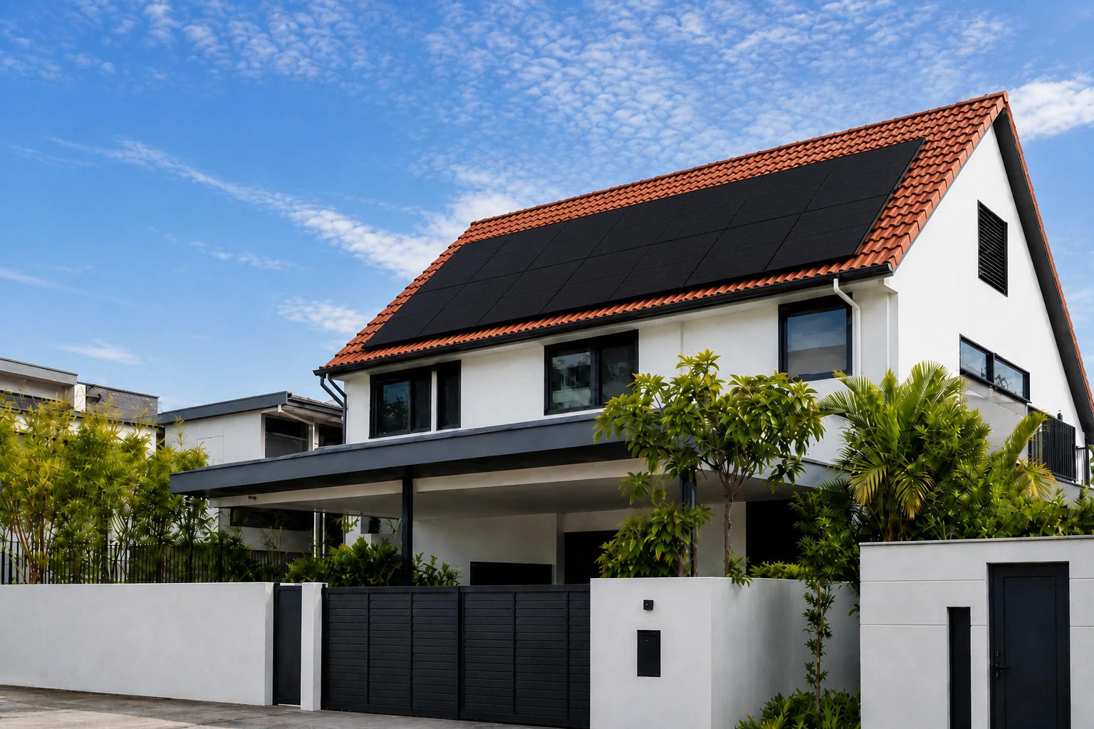 Singapore family living with Sunollo solar — Radiance