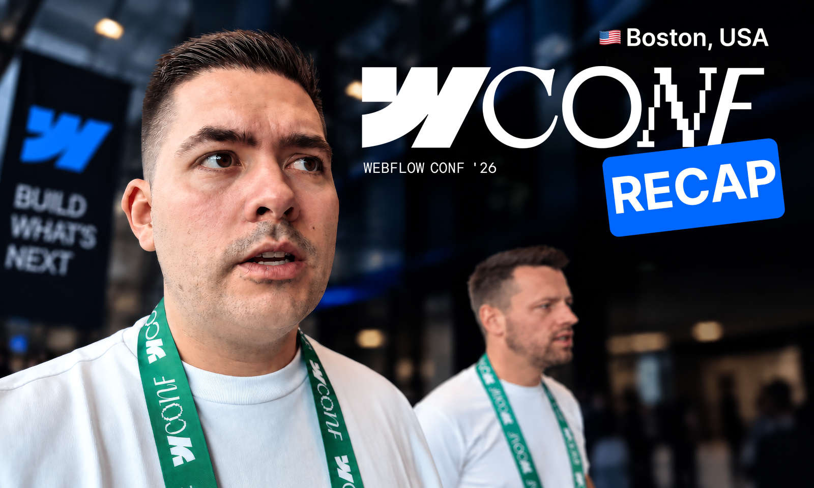 Webflow Conf 2026 in Boston: Unser persönlicher Recap