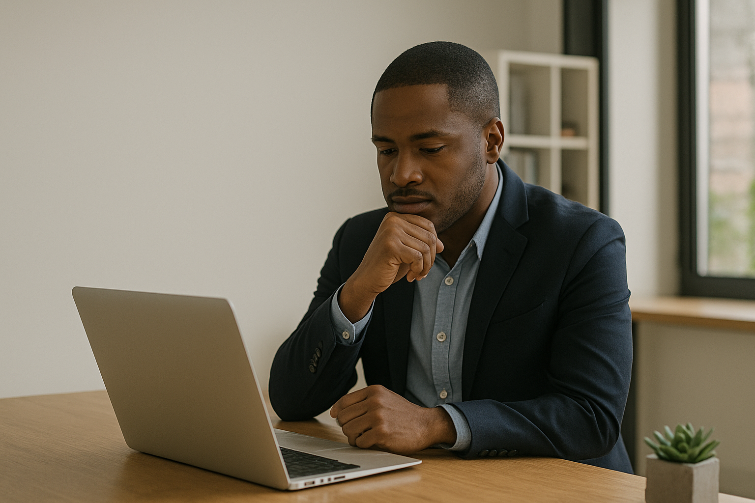 Un employé qui analyse l'expérience client