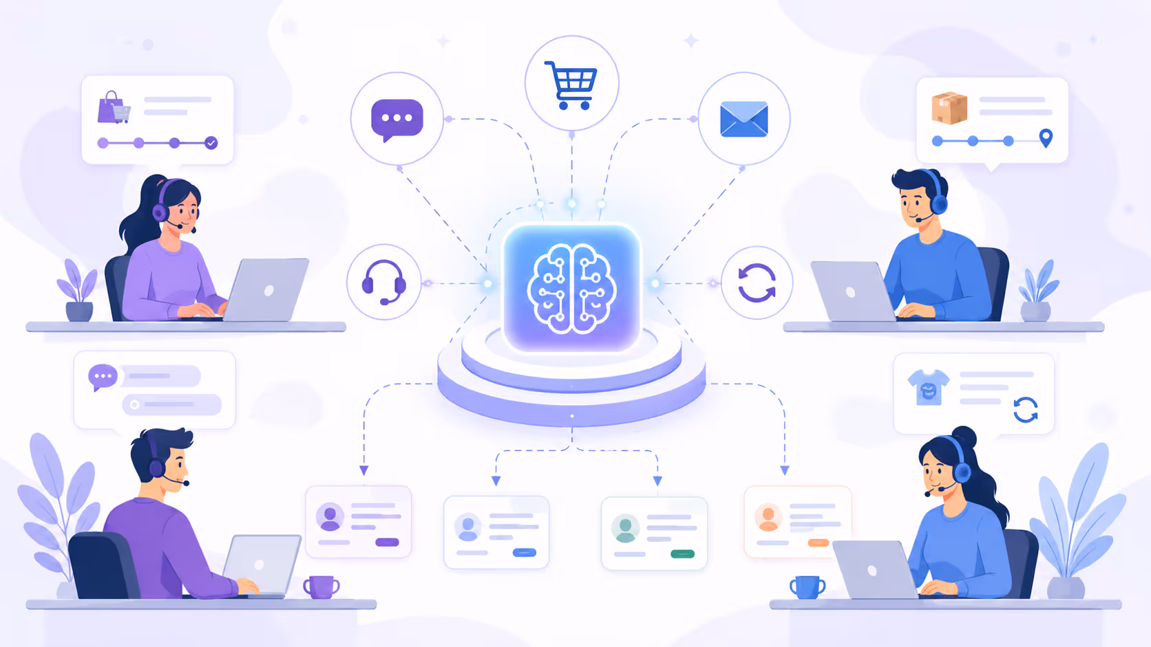 Logiciel d'automatisation du service client e-commerce