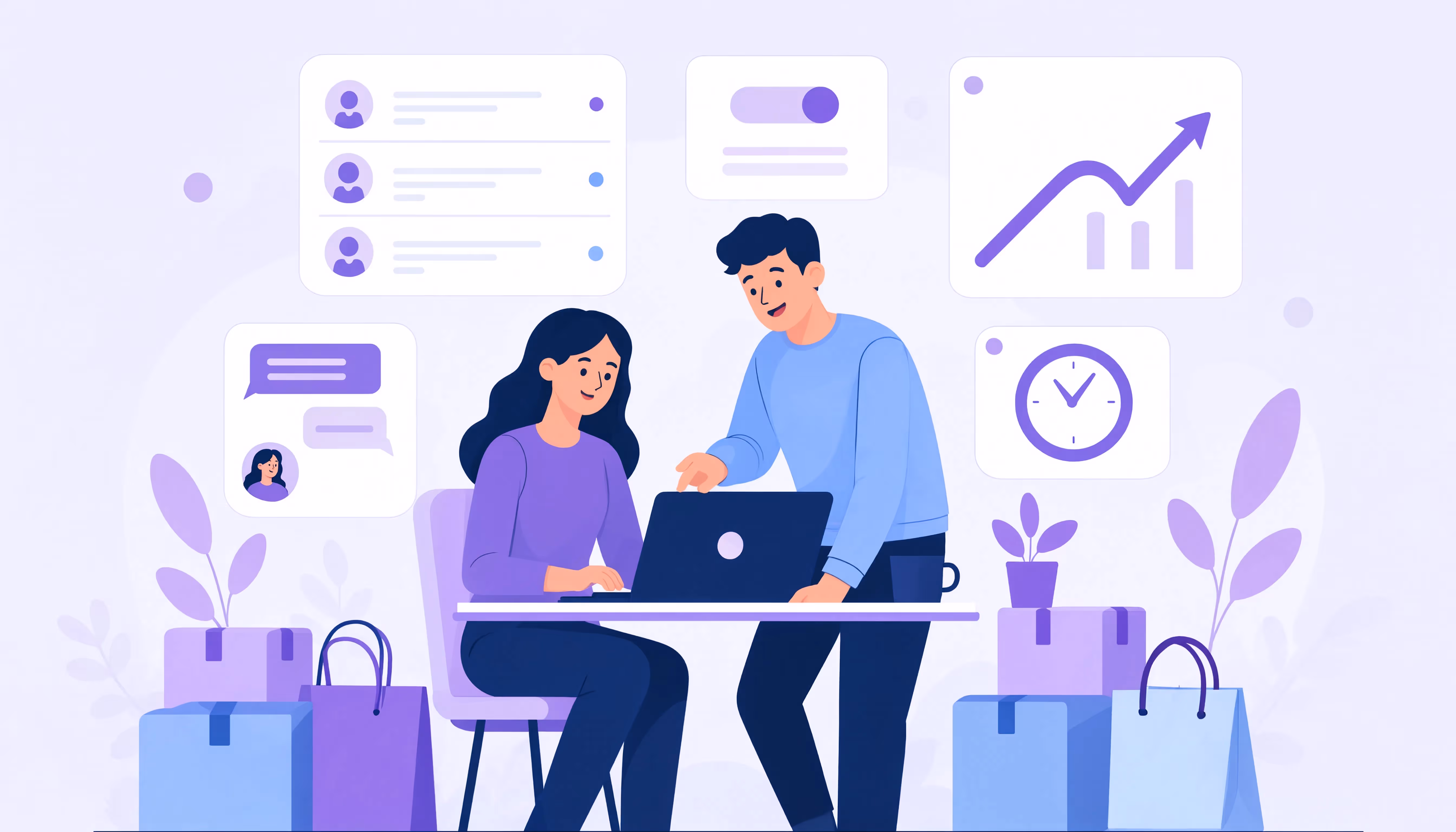 outil automatisation support PME e-commerce