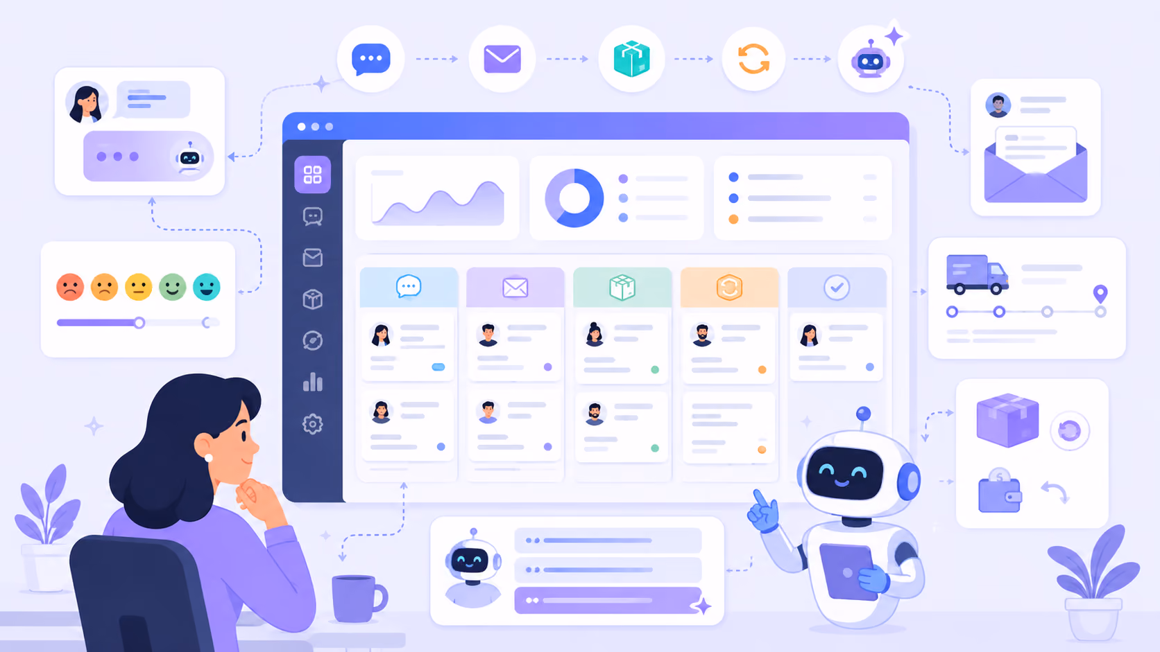 Logiciel d'automatisation du service client e-commerce