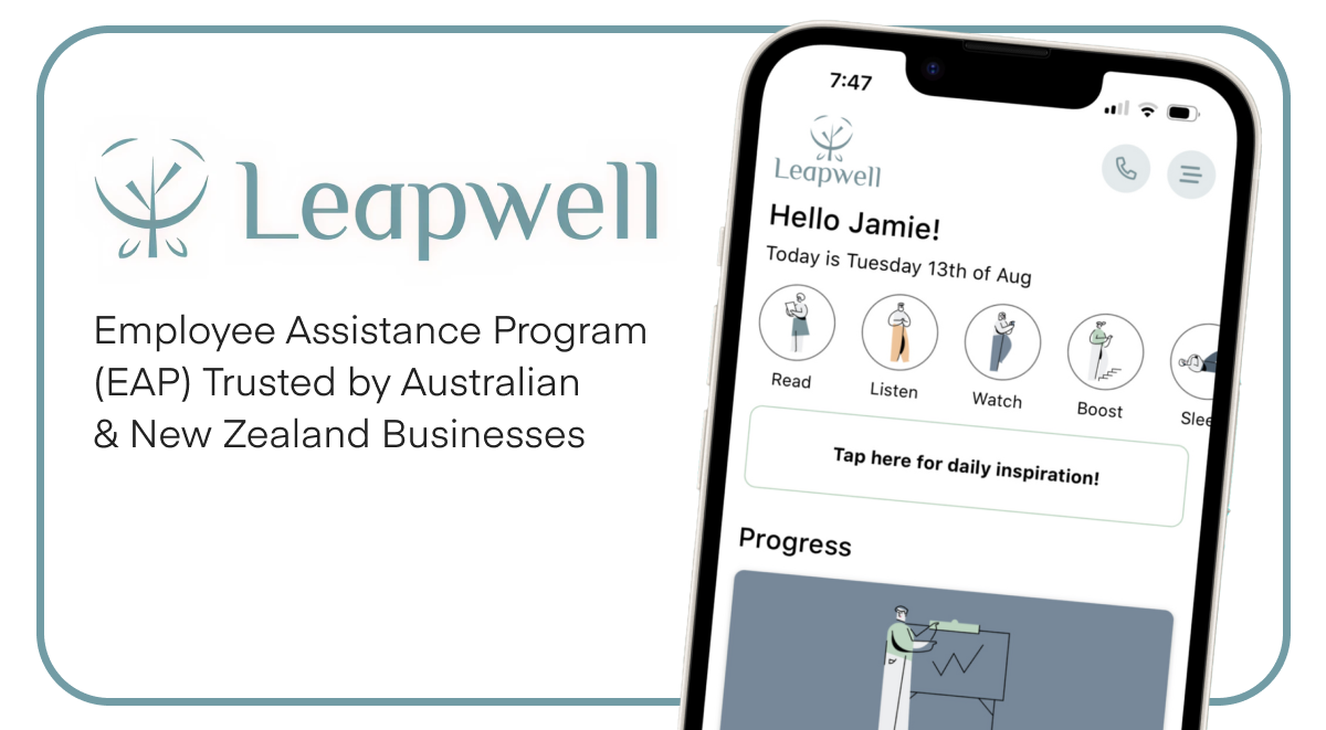 leapwell provides wellness programs for teams in australia