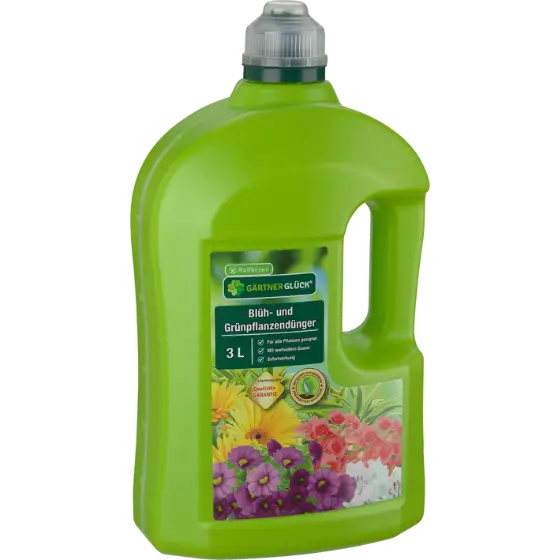 GÄRTNERGLÜCK Blüh- & Grünpflanzendünger 3 l