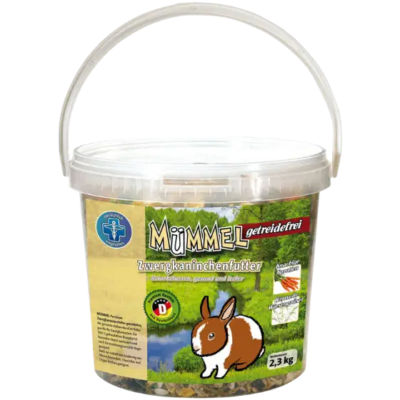 MÜMMEL Zwergkaninchenfutter getreidefrei 2,3kg