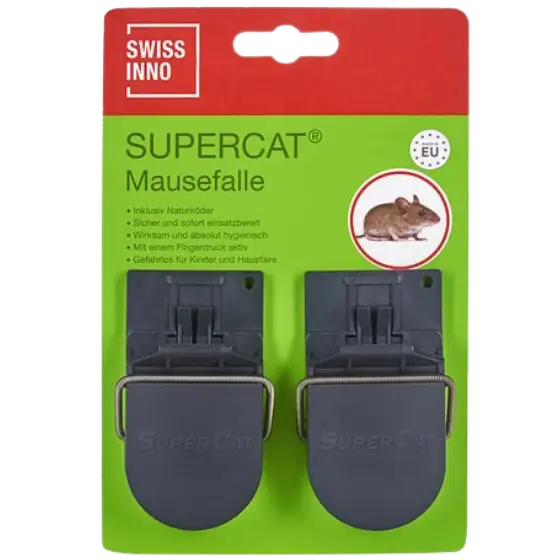 SuperCat Mausefalle 2er inkl. Naturköder