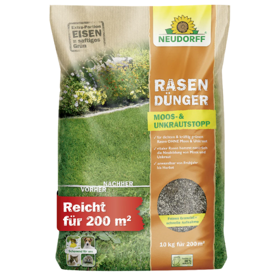 NEUDORFF Rasendünger Moos-u. UnkrautStopp 18 kg