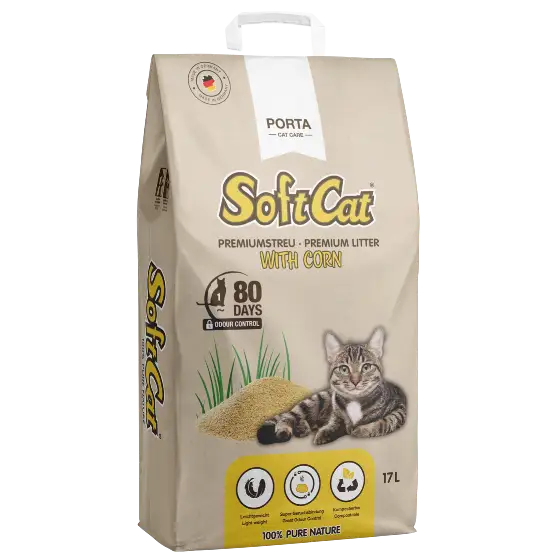 SoftCat Corn Katzenstreu 17 l