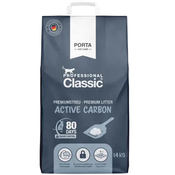 Proffessional Classic Active Carbon Katzenstreu 14 kg