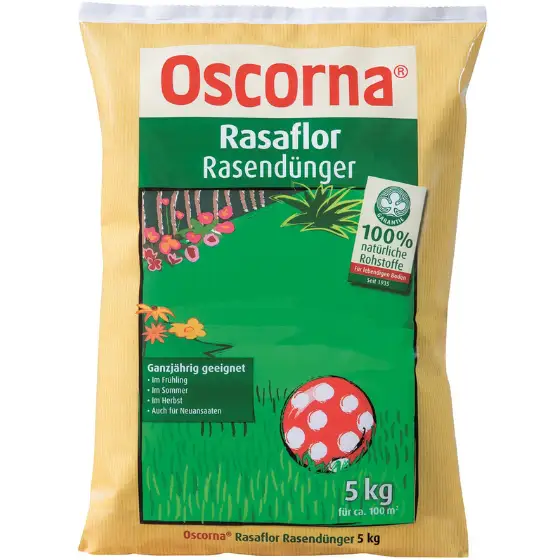 Oscorna Rasaflor, verschiedene Größen