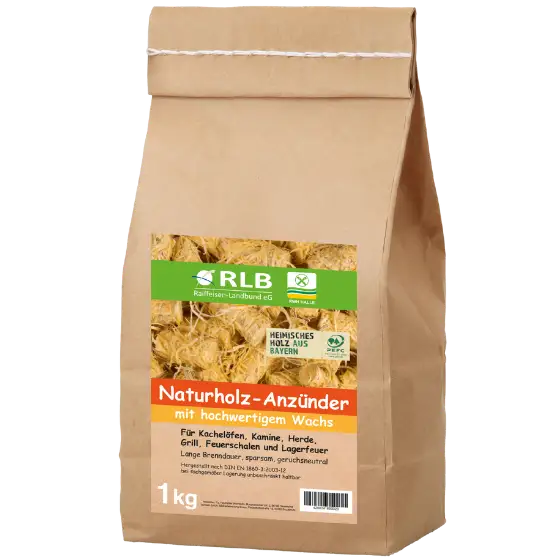 Naturholz-Anzünder ab 1 kg
