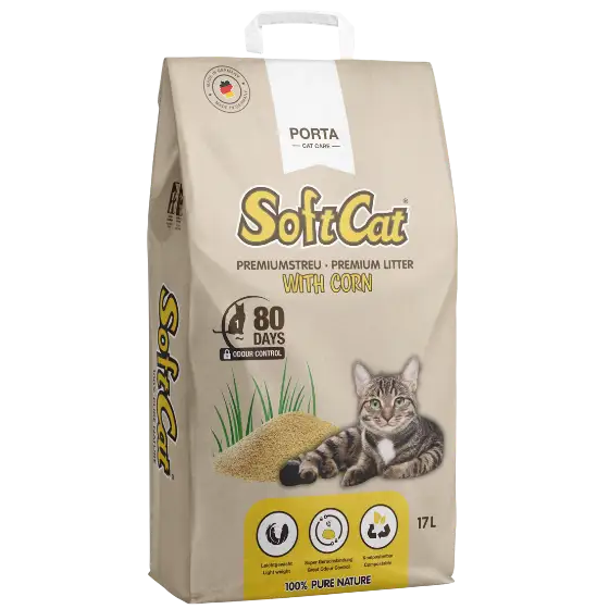 SoftCat Corn Katzenstreu 17 l