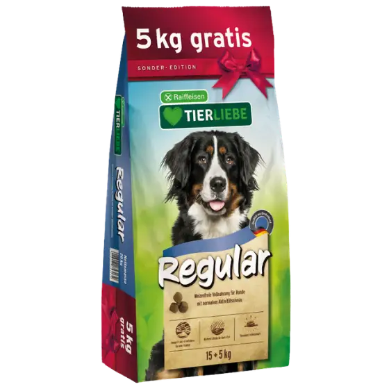 TIERLIEBE Regular 15+5 kg