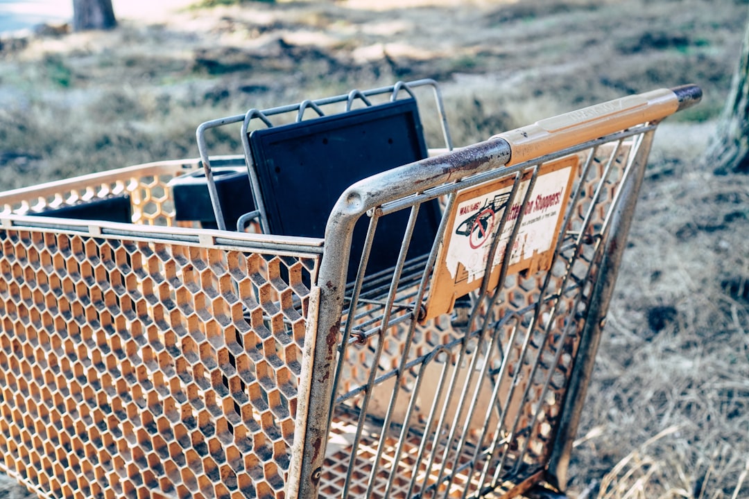 Grey stainless steel cart in close-up photography for How Schiano Studios Helped a Local E-Commerce Brand Increase Website Conversions by 40% Through Strategic Redesign
