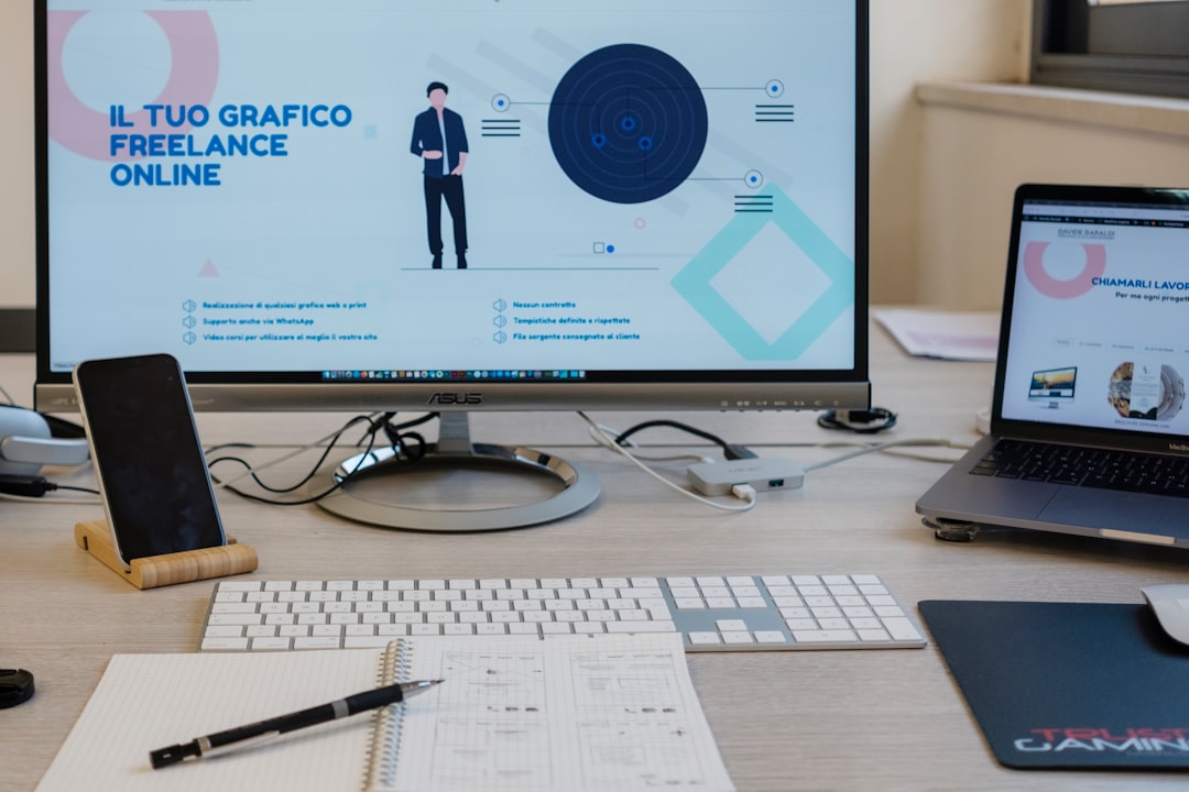 Black flat screen computer monitor for How to Optimize Your Website's Internal Linking Structure for Better SEO Rankings