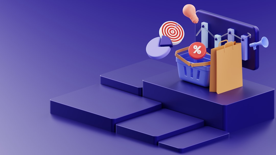 A purple background with a basket of items and a target for How Schiano Studios Helped a Local E-Commerce Brand Increase Website Conversions by 40% in Six Months