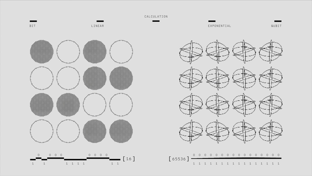 A diagram of a number of circles and a number of dots for "5 Minimalist Web Design Principles That Increase Conversions for Small Business Websites"
