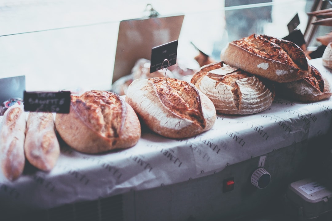 Bread in display counter for How a Local NYC Bakery Increased Online Orders by 240% Through Strategic Website Redesign and SEO