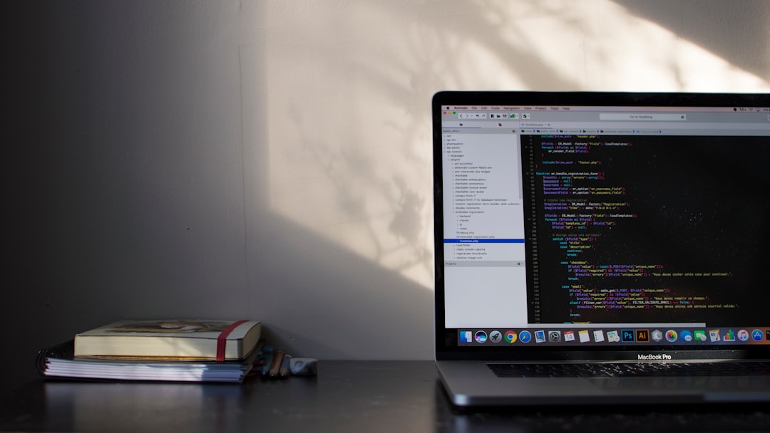 MacBook Pro showing programming language for "How to Choose Between Node.js and PHP for Your Small Business Website: A Practical Comparison Guide"