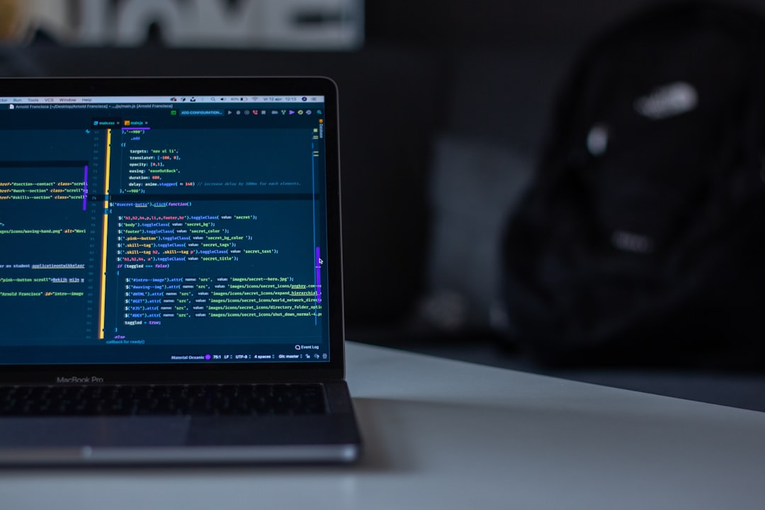 Black laptop computer on white surface for How Progressive Web Apps Can Replace Native Mobile Apps for Small Businesses Without Breaking Your Budget