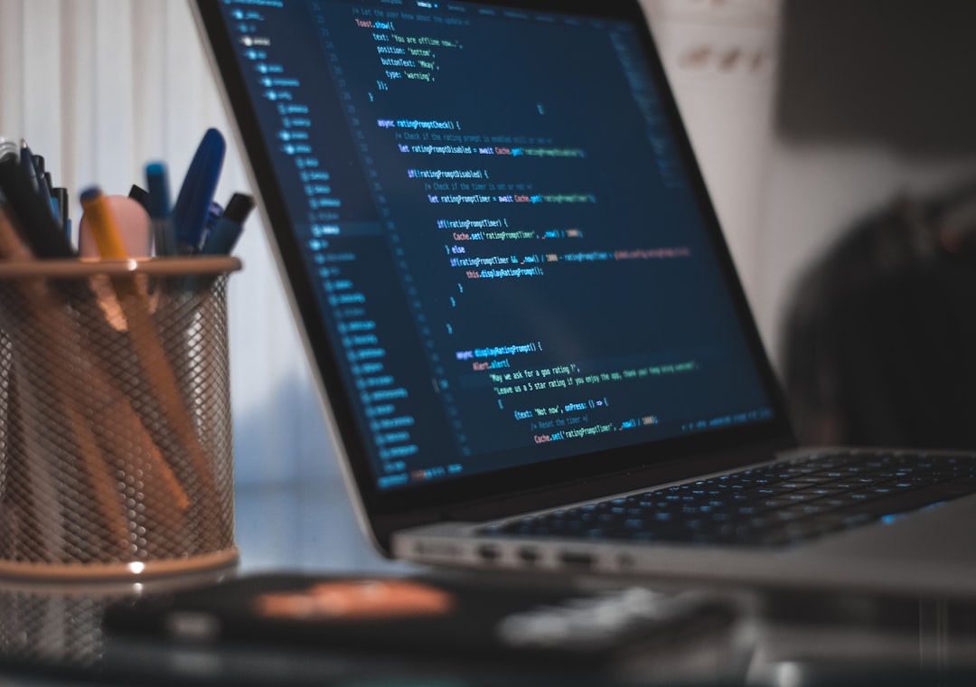 Turned on laptop computer for How to Choose Between React, Vue, and Angular for Your Small Business Website