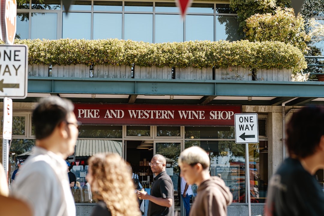 Pike and western wine shop with people walking past for How to Optimize Your Google Business Profile to Rank Higher in Local Search Results
