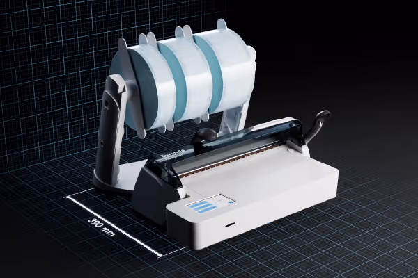 Hochwertige 3D-Animation eines technischen Produkts – Szene aus einem Produktvideo oder Werbefilm, der Innovation, Präzision und modernes Industriedesign visuell hervorhebt und in realistischer Produktvisualisierung präsentiert.