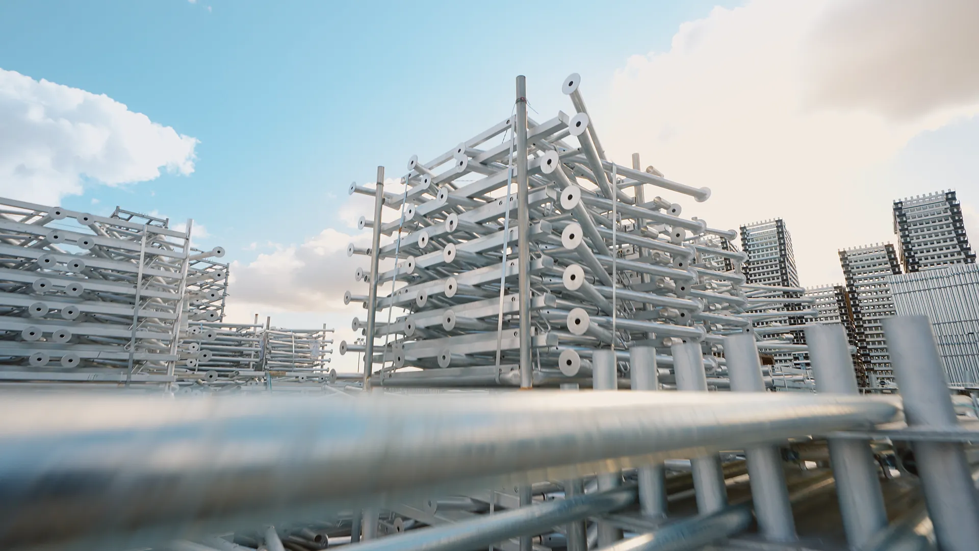 Schake Absperrsysteme aus Metall – robuste Konstruktionen für Baustellen und Veranstaltungen.