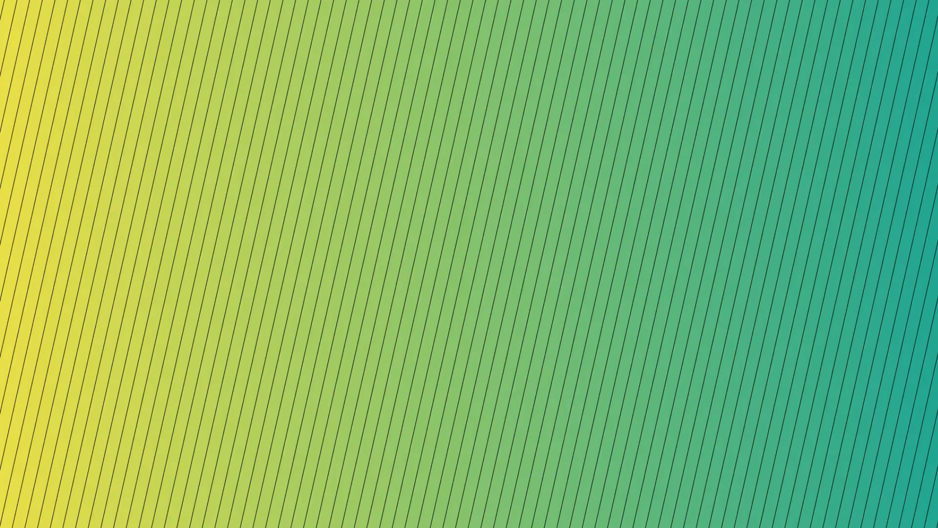 Abstrakte Grafik mit grün-gelbem Farbverlauf und diagonalen Linien, stilisierter Hintergrund für animiertes Erklärvideo.