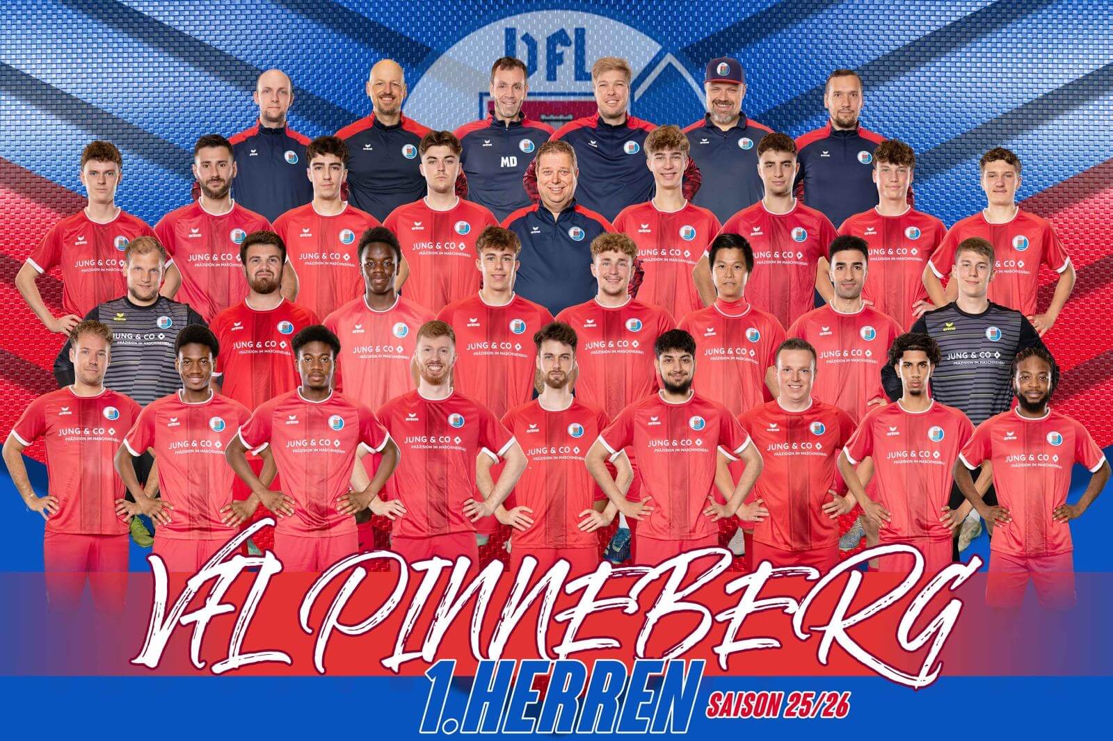 Teamfoto der 1. Herrenmannschaft