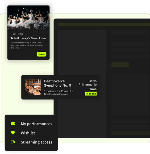 Graphic image illustrating Peppered CMS' wishlist feature