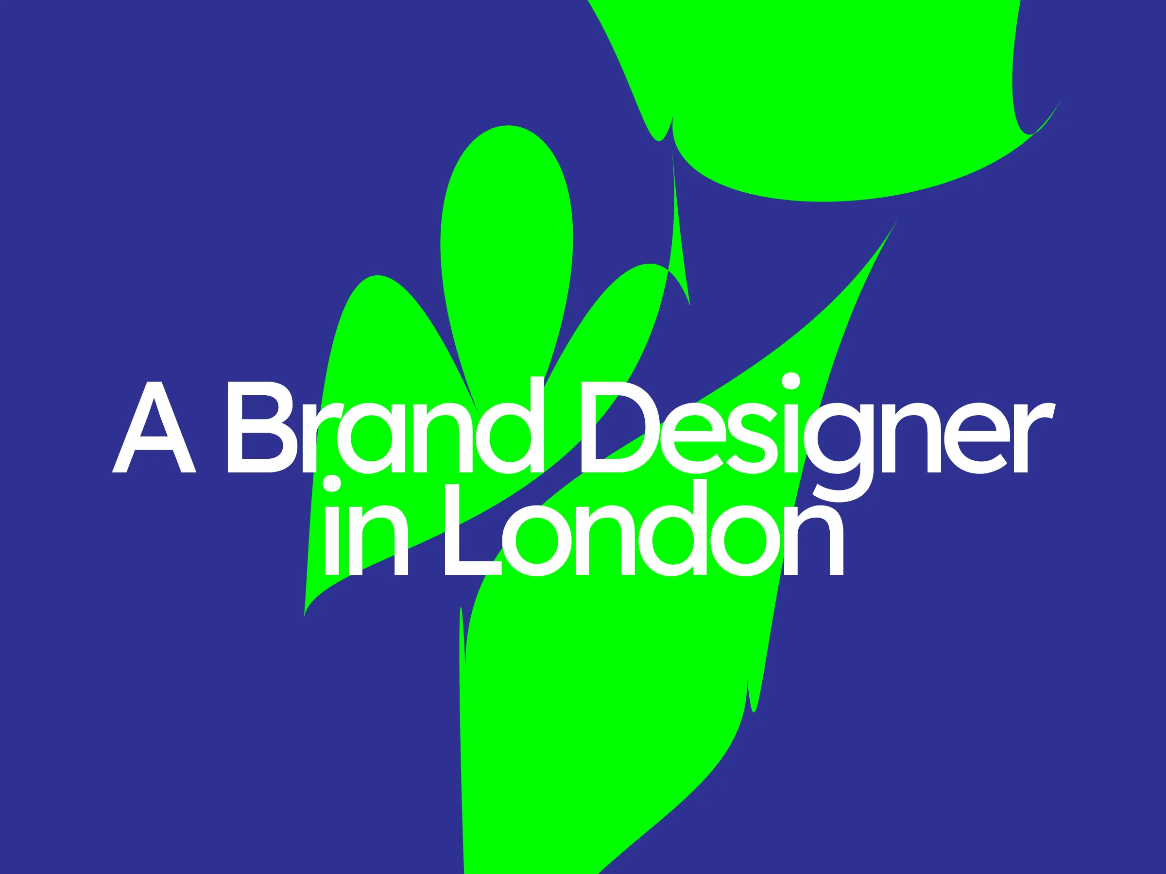 Freelancing as a Brand Designer in London