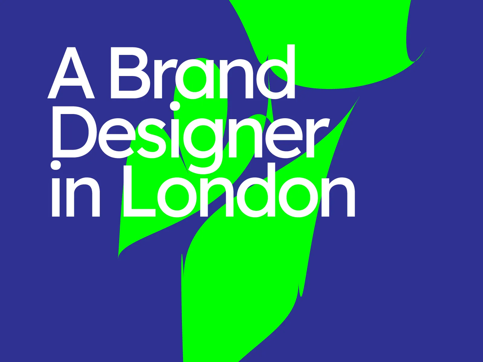 Freelancing as a Brand Designer in London