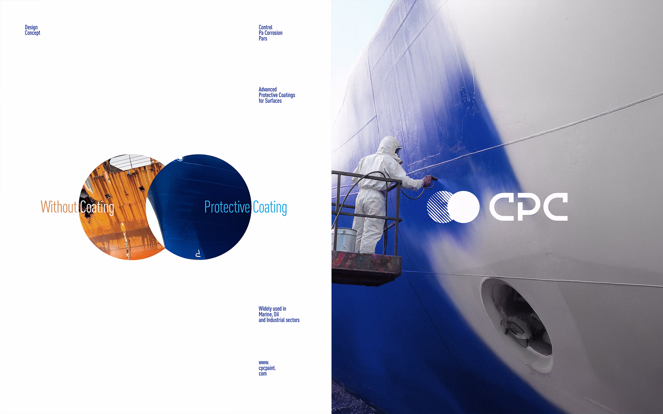 CPC branding logo design concept