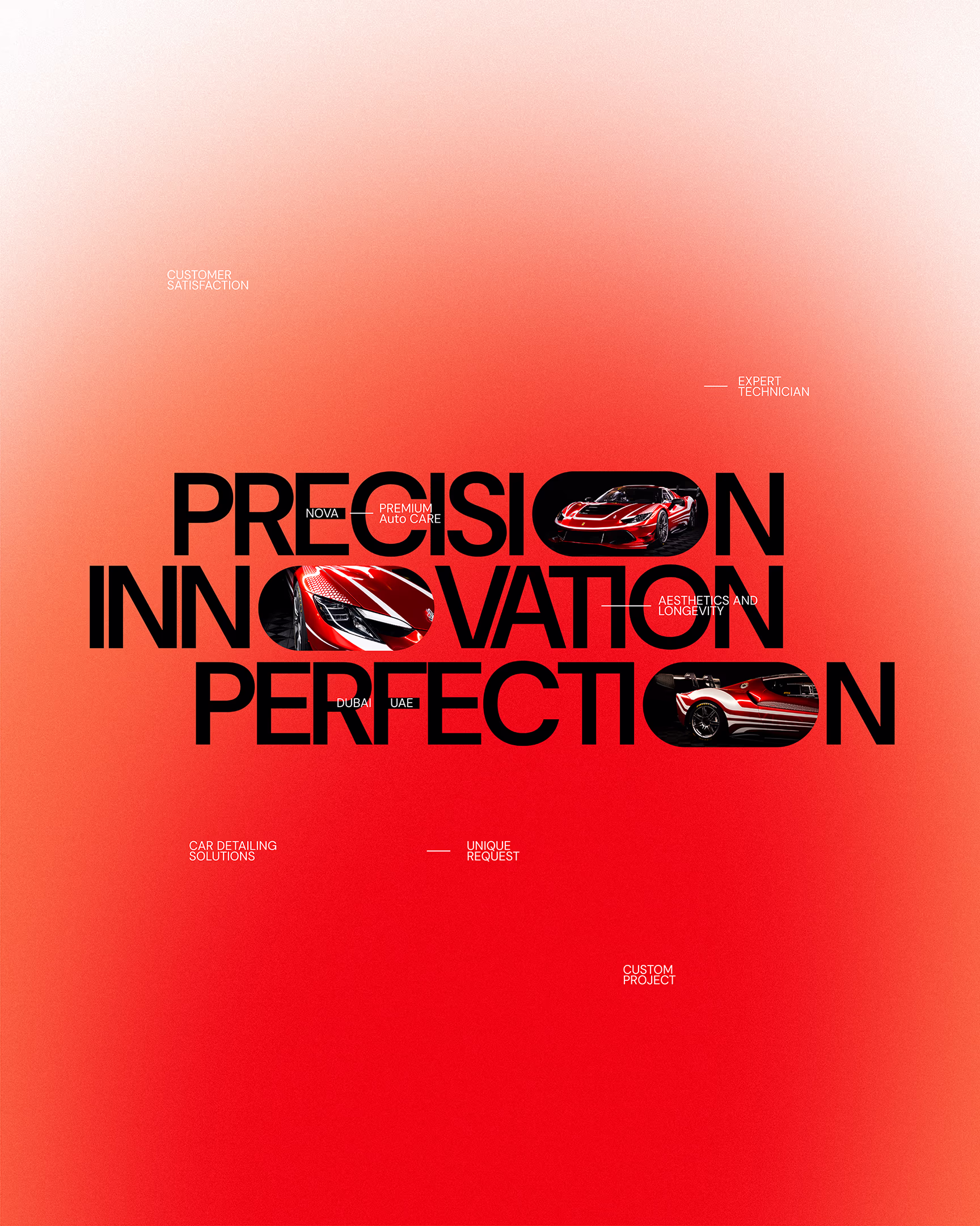 Nova Auto Care Typography page vertical