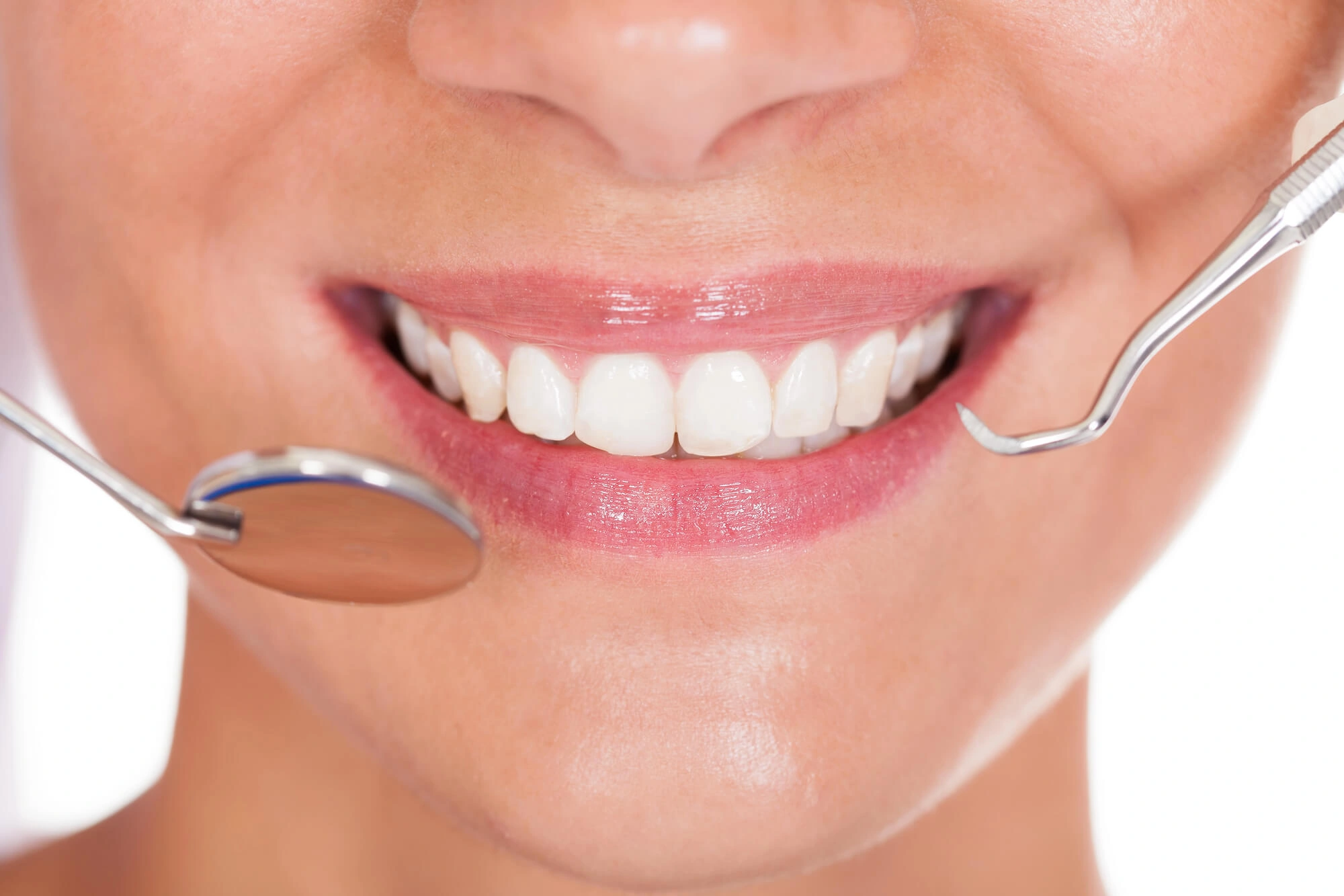 Clean teeth after teeth cleaning Charlotte NC