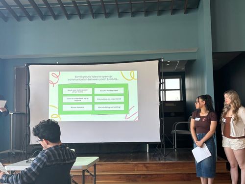 WYN members at their Unlocked event