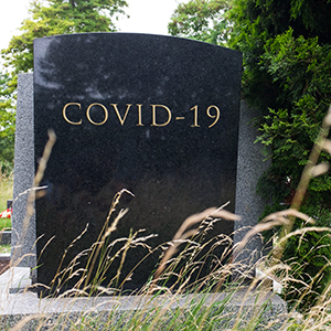 Covid-19 Headstone