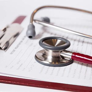 Stethoscope and Chart
