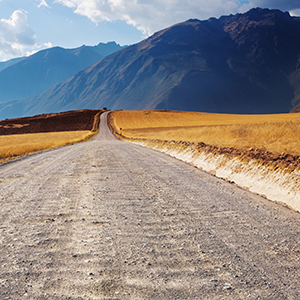 Rural open road