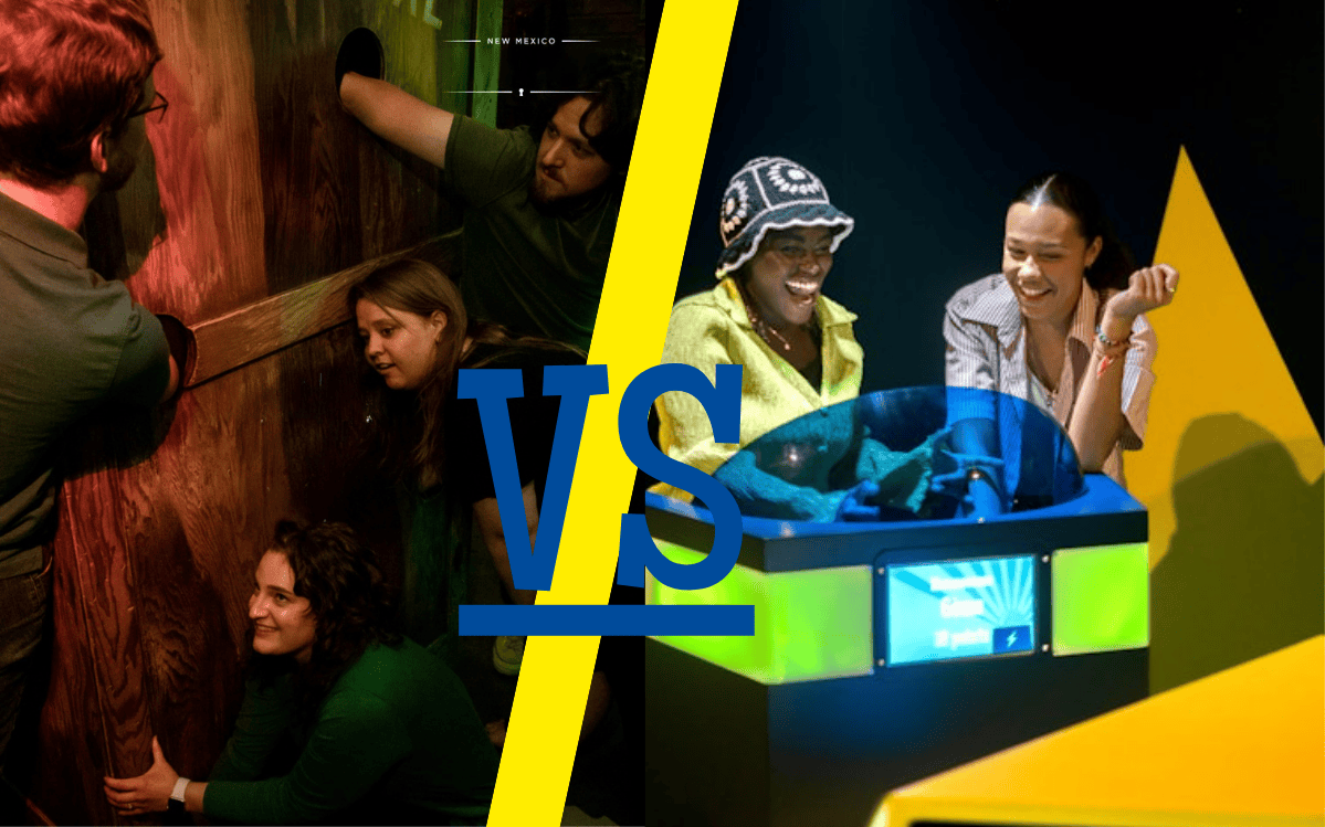 Quiz Room vs Escape Room – team experiences compared for engagement and fun