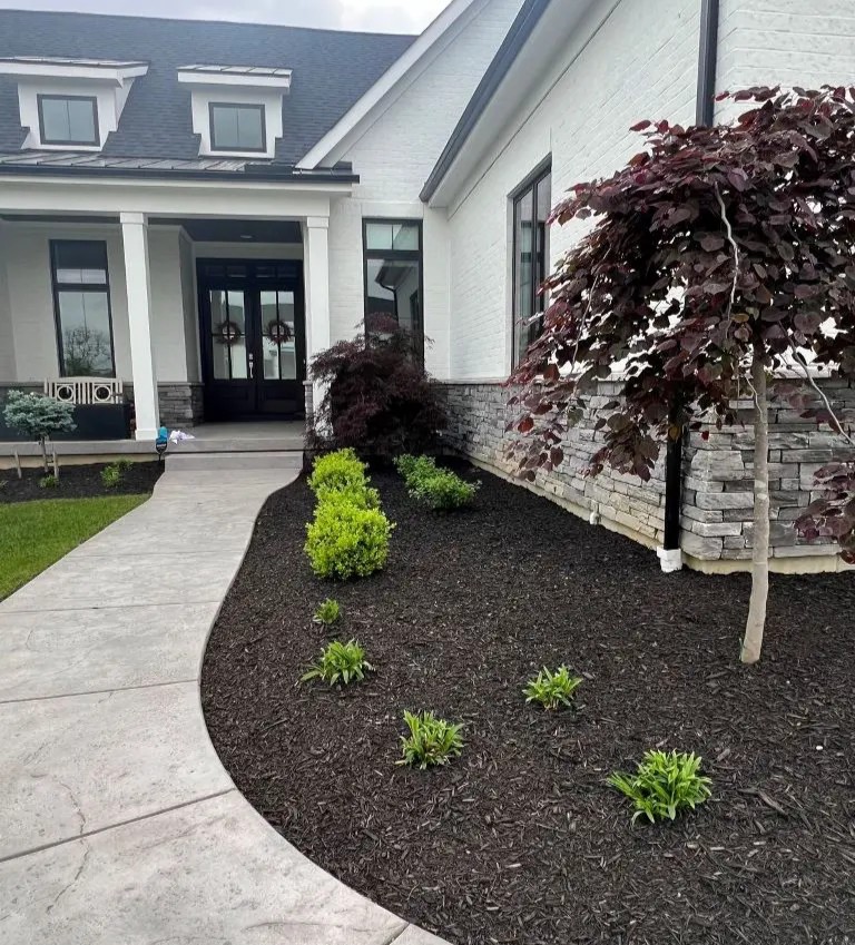 mulch installation