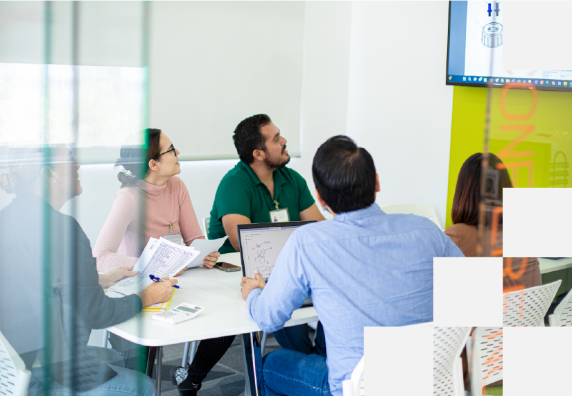 A woman holding a phone, getting ready to dial.