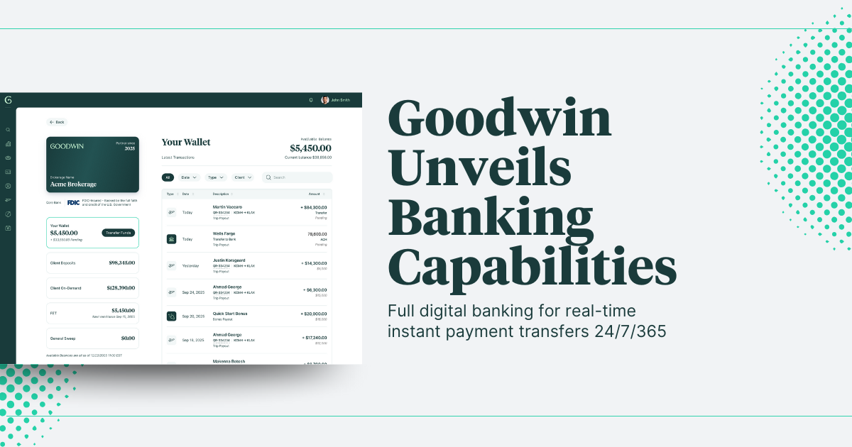Goodwin Unveils Banking Capabilities