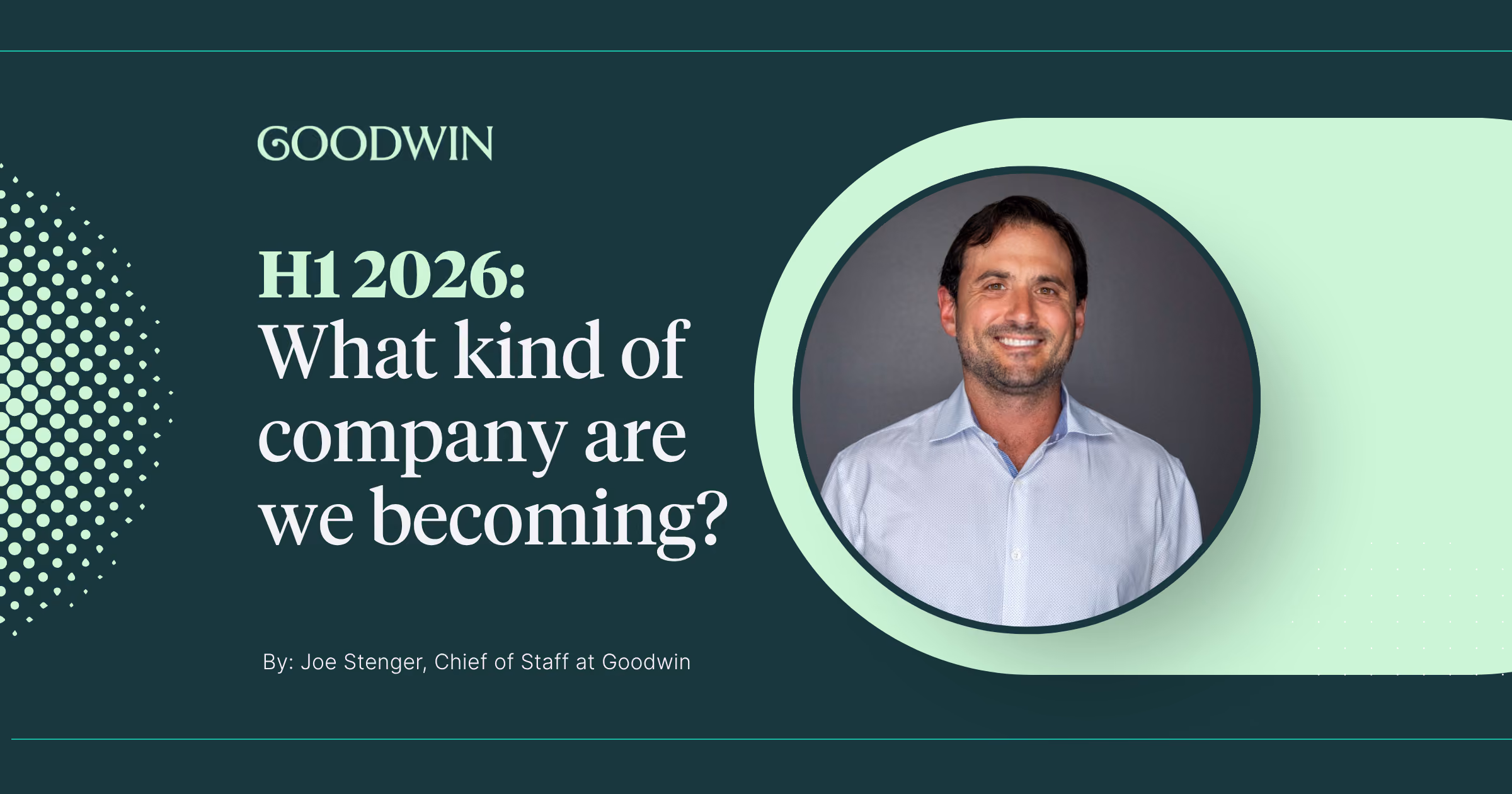 What kind of company are we becoming?