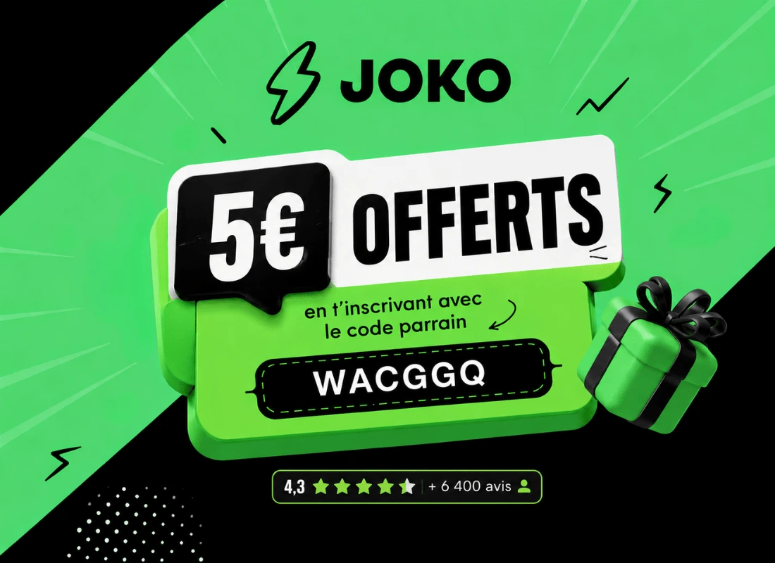 Visuel offre de parrainage Joko