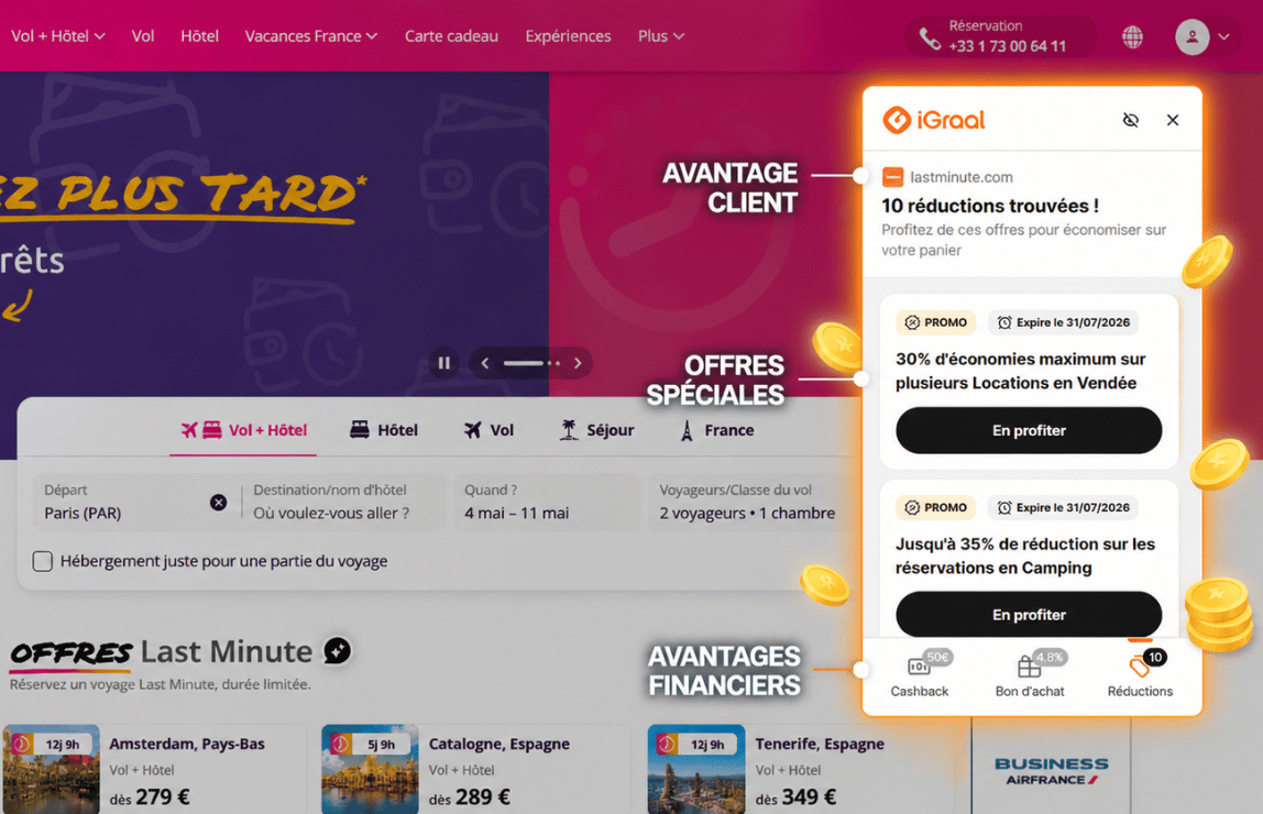 Extension iGraal : comment l'installer et ne plus jamais rater un cashback ?