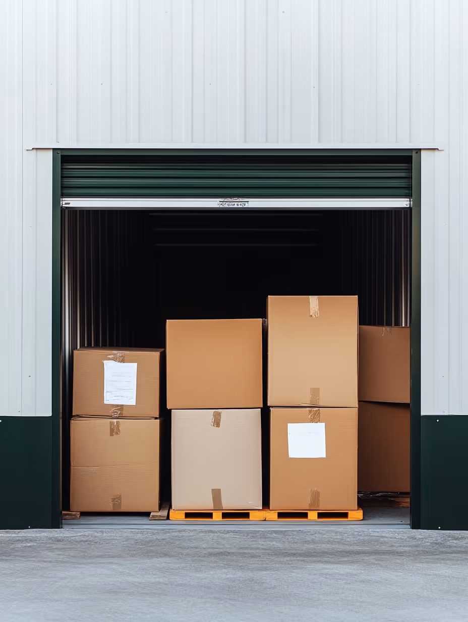 A self storage unit using Alyta.