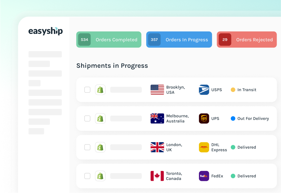 All-In-One Shipping Management